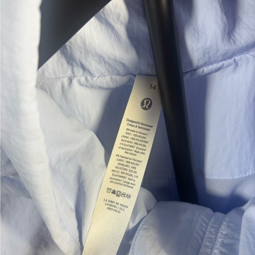 Lululemon Athletica Always Effortless Blue Utility Jacket - Picture 5 of 10